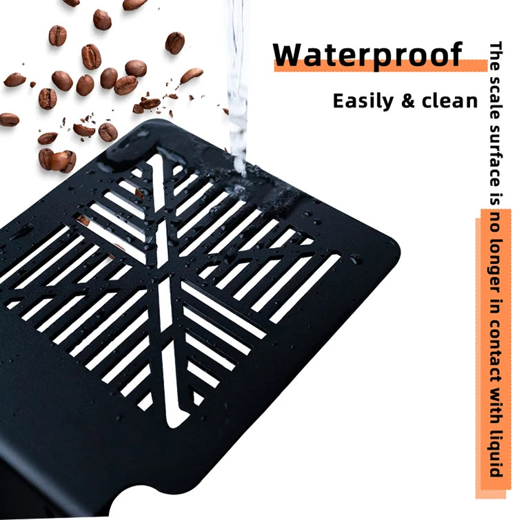 Coffee Weighing Rack Adjustable Height Base Scale Stand Espresso Machine Electronic Scale Rack Waterproof Barista Kitchen Tools