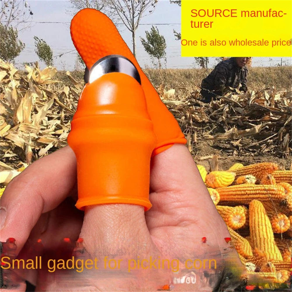 Thumb Harvest Knife Set – Protective Finger Cutter for Vegetable & Fruit Picking