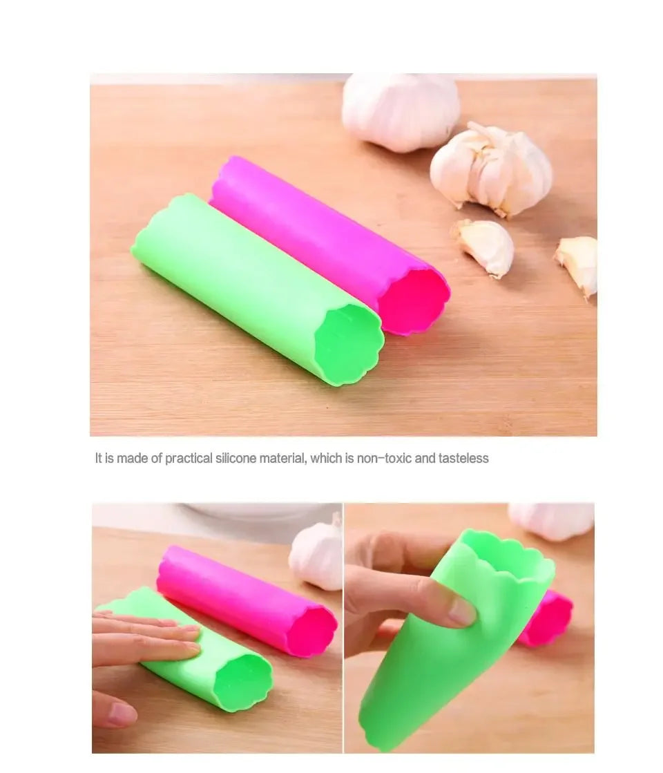 Creative household goods practical kitchen daily necessities home daily necessities garlic peeler food grade silicone material