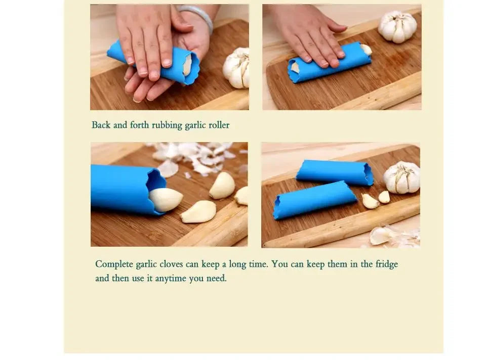 Creative household goods practical kitchen daily necessities home daily necessities garlic peeler food grade silicone material