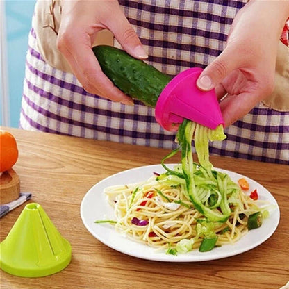 Rotating Shredder Grater Spiral Peeler Manual Multi-function Vegetable Fruit Potato Carrot Radish Slicer